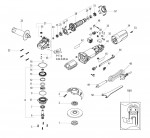 Metabo 03600360 W 650-100 Small Angle Grinder Spare Parts