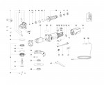 Metabo 03605310 W 750-125 Small Angle Grinder Spare Parts