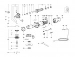 Metabo 03607011 W 850-115 Small Angle Grinder Spare Parts