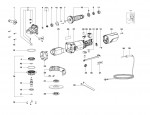 Metabo 03615000 W 900-115 Small Angle Grinder Spare Parts