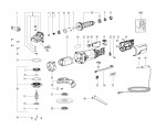 Metabo 03616000 Wev 850-115 Small Angle Grinder Spare Parts