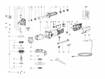 Metabo 03616001 Wev 850-115 Small Angle Grinder Spare Parts