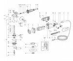 Metabo 03621000 Wp 11-115 Quick Small Angle Grinder Spare Parts