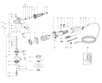 Metabo 03623250 W 11-125 Quick Small Angle Grinder Spare Parts