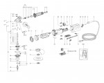 Metabo 03627000 W 13-125 Quick Small Angle Grinder Spare Parts
