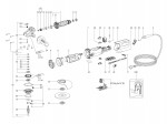 Metabo 03627010 W 13-125 Quick Small Angle Grinder Spare Parts