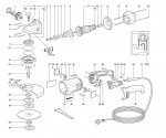 Metabo 06410310 W 23-180 Large Angle Grinders Spare Parts