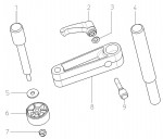 Metabo 0910057553 Work Clamp Kgt 300/501 Accessories For Kgs/Kgt Spare Parts