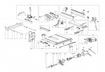 Metabo 10254180 Ts 254 M Table Saws Spare Parts