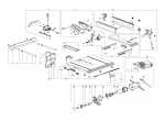 Metabo 10254390 Ts 254 M Table Saws Spare Parts