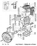Metabo 4116020441 10 Mega 830-270 D Compressors Spare Parts