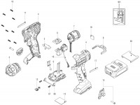 Metabo 18149310 Bs 12 Bl Quick Cordless Drill Driver Spare Parts