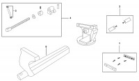 Facom 1222.100. Type 1 Vice Spare Parts