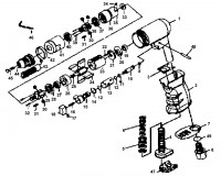 Mac AD120Q Type 1 Air Drill Spare Parts