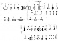 Mac AD3800AH Type 1 Air Drill Spare Parts