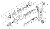Mac AD901 Type 1 Air Drill Spare Parts