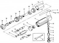 Mac AG14 Type 1 Die Grinder Spare Parts