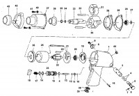 Mac AW226 Type 1 Impact Wrench Spare Parts