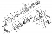 Mac AW272 Type 1 Impact Wrench Spare Parts