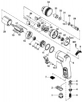 Mac AWMC140 Type 1 Impact Wrench Spare Parts