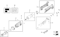 Mac BRS038L1-XJ Type 1 Ratchet Spare Parts