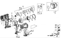 Mac BWP152P2 Type 1 Impact Wrench Spare Parts