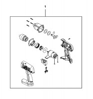 Mac CI19212 Type 1 Impact Wrench Spare Parts