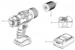 Facom CL.P1210 Type 1 Cordless Drill Spare Parts