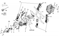 DeWalt DCD240 Mixer TYPE 2 Spare Parts