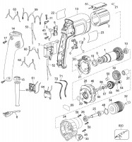 DeWalt DW221 Nailer TYPE A1 Spare Parts