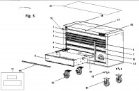 Mac E5422-B-FBPK Type 1 Roller Cabinet Spare Parts
