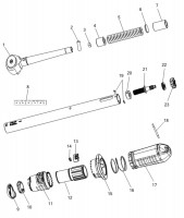 Facom J.209-50PB Type 1 Torque Wrench Spare Parts