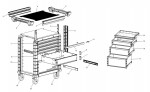 Facom JET.8NM5A Type 1 Roller Cabinet Spare Parts