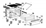 Facom JET.C4M3 Type 1 Roller Cabinet Spare Parts