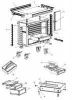 Facom JET.T7NM3A Type 1 Workbench Spare Parts