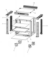 Facom JET.UC3SM4 Type 1 Roller Cabinet Spare Parts