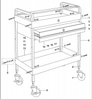 Mac MB100UC Type 1 Roller Cabinet Spare Parts