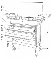 Mac MB150UC Type 1 Roller Cabinet Spare Parts