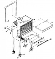 Mac MB7200 Type 1 Roller Cabinet Spare Parts
