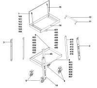 Mac MB89UCL Type 1 Roller Cabinet Spare Parts