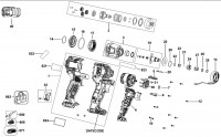 Mac MCF801 Type 1 Impact Driver Spare Parts