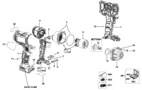 Mac MCF894-XJ Type 1 Impact Wrench Spare Parts