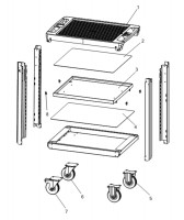 Facom ROLL.UC3SM Type 1 Roller cabinet Spare Parts