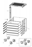 Facom SERV.5GM3 Type 1 Roller Cabinet Spare Parts