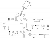 Mac SG1250 Type 1 Spray Gun Spare Parts