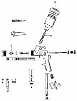 Mac SG85EKA Type 1 Air Drill Spare Parts