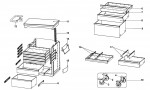 Facom SP.CH-HD5M3WST Type 1 Roller Cabinet Spare Parts