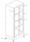 Facom JLS2-A1000PVBS Type 1 Shelving Cabinet Spare Parts