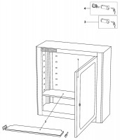 Facom JLS2-MHSPCBS Type 1 Base Cabinet Spare Parts