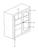 Facom JLS2-MHSPVBS Type 1 Shelving Cabitnet Spare Parts